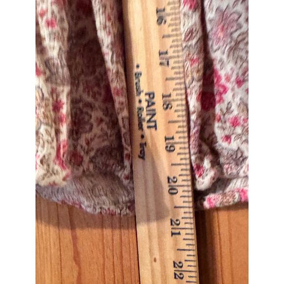 Denim & Supply by Ralph Lauren Boho 100% Cotton Ditzy floral top M - Picture 3 of 5